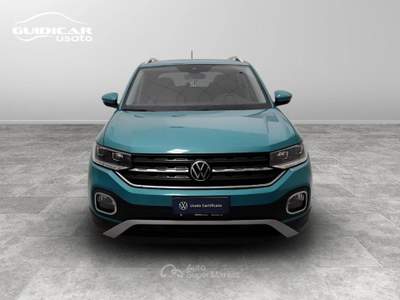 Volkswagen T-Cross 1.0 TSI Advanced Blu/Azzurro usata Lucca