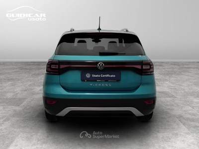 Volkswagen T-Cross 1.0 TSI Advanced Blu/Azzurro usata Lucca