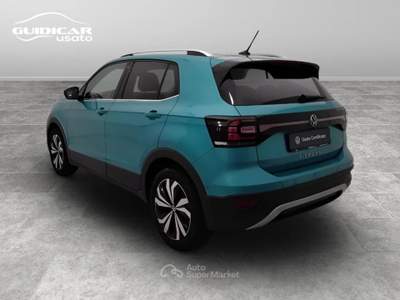 Volkswagen T-Cross 1.0 TSI Advanced Blu/Azzurro usata Lucca