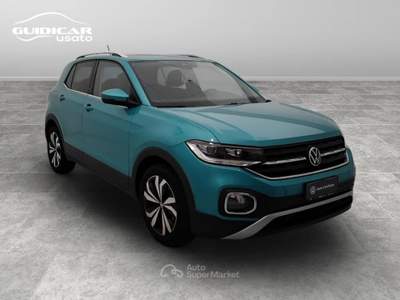 Volkswagen T-Cross 1.0 TSI Advanced Blu/Azzurro usata Lucca