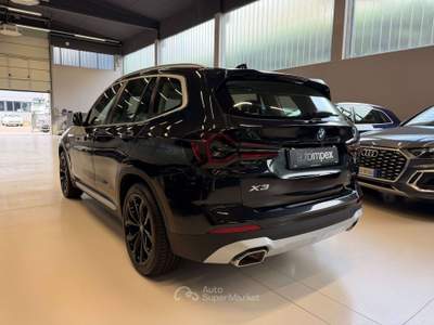 BMW X3 X3 xdrive30e auto PANORAMA/20"/MEMORY UNICO PROPR Nero usata Merano