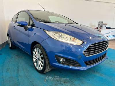 Ford Fiesta - 1,0cc 100cv - UNIPROPRIETARIO - NEOPATENTATO - FULL Blu/Azzurro usata Oderzo