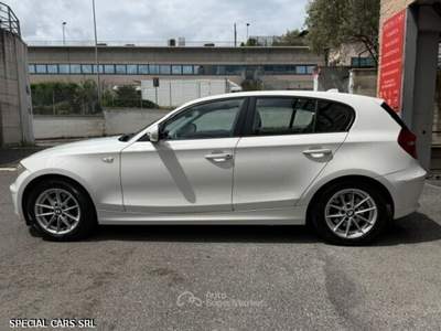 BMW Serie 1 118d 118d Futura 143cv. Bianco usata Formello