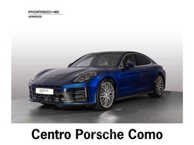 Porsche Panamera 4 353CV_Display Pass_Tetto_Cerchi 21_Iva esposta_1.800km! Blu/Azzurro usata Grandate