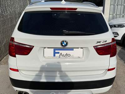 BMW X3 xDrive 30d,TETTO PANORAMICO APRIBILE,pelle Bordeaux,Xeno+Led,Bluetooth,ecc. Bianco usata San Michele Salentino