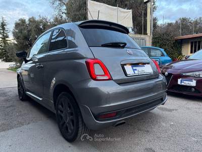 Fiat 500 500S 1.3 Multijet 95 CV Euro6,Pelle,cerchi opachi,Uconnect,ecc. Grigio usata San Michele Salentino