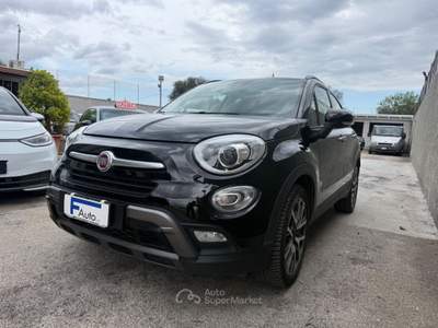 Fiat 500X MultiJet 120 CV Cross Plus,cerchi 18”,Pelle,Navi,Climatronic bizona,ecc. Nero usata San Michele Salentino