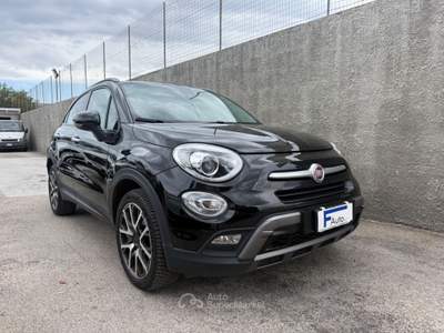 Fiat 500X MultiJet 120 CV Cross Plus,cerchi 18”,Pelle,Navi,Climatronic bizona,ecc. Nero usata San Michele Salentino