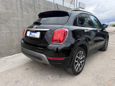 Fiat 500X MultiJet 120 CV Cross Plus,cerchi 18”,Pelle,Navi,Climatronic bizona,ecc. Nero usata San Michele Salentino