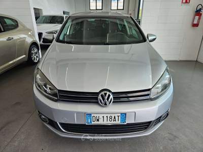 Volkswagen Golf VI 5p 2.0 tdi Comfortline 140cv Automatico Argento usata Martinengo