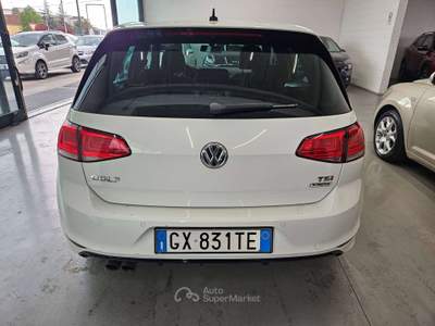 Volkswagen Golf VII 2013 5p 1.4 tsi Highline R-line AUTOMATICO Bianco usata Martinengo