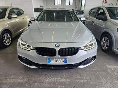BMW Serie 4 420d 420 Serie 4 F32 2013 Coupe 420d Coupe Sport 184cv auto Argento usata Martinengo