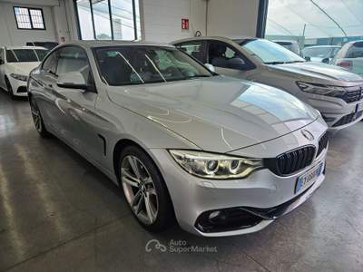 BMW Serie 4 420d 420 Serie 4 F32 2013 Coupe 420d Coupe Sport 184cv auto Argento usata Martinengo