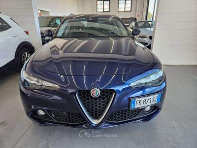 Alfa Romeo Giulia 2.2 t Super 150cv AUTOMATICO/ TAGLIANDI CERTIFICATI Blu/Azzurro usata Martinengo
