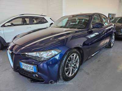 Alfa Romeo Giulia 2.2 t Super 150cv AUTOMATICO/ TAGLIANDI CERTIFICATI Blu/Azzurro usata Martinengo