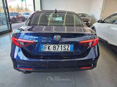 Alfa Romeo Giulia 2.2 t Super 150cv AUTOMATICO/ TAGLIANDI CERTIFICATI Blu/Azzurro usata Martinengo
