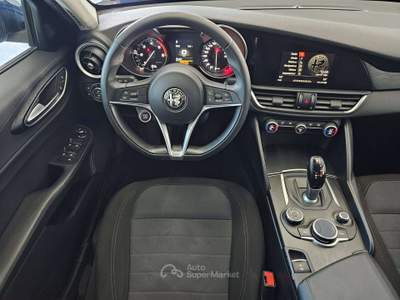 Alfa Romeo Giulia 2.2 t Super 150cv AUTOMATICO/ TAGLIANDI CERTIFICATI Blu/Azzurro usata Martinengo