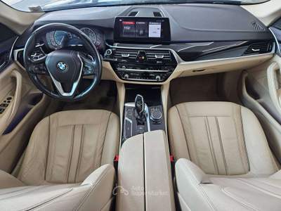 BMW Serie 5 520 520 Touring xdrive Luxury 190cv auto Blu/Azzurro usata Martinengo