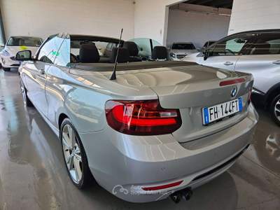 BMW Serie 2 220d 220 Serie 2 F23 Cabrio 220d Cabrio Sport auto Argento usata Martinengo