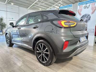 Ford Puma 1.0 EcoBoost Hybrid 125 CV Aut. Titanium Grigio usata Roma