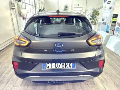 Ford Puma 1.0 EcoBoost Hybrid 125 CV Aut. Titanium Grigio usata Roma