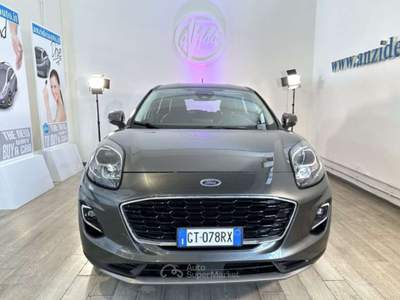 Ford Puma 1.0 EcoBoost Hybrid 125 CV Aut. Titanium Grigio usata Roma