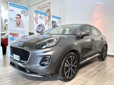 Ford Puma 1.0 EcoBoost Hybrid 125 CV Aut. Titanium Grigio usata Roma