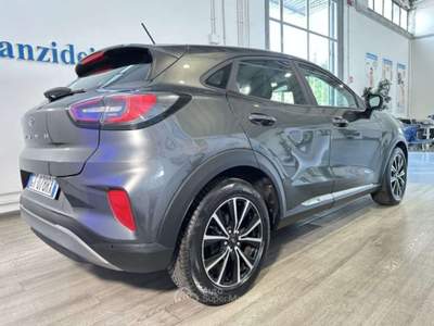 Ford Puma 1.0 EcoBoost Hybrid 125 CV Aut. Titanium Grigio usata Roma