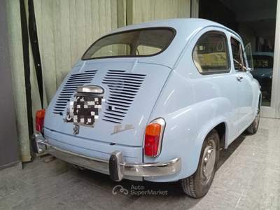 Fiat 600D Libretto circolazione/targhe originali Blu/Azzurro usata Prato
