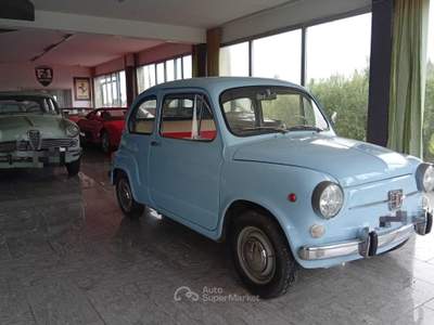 Fiat 600D Libretto circolazione/targhe originali Blu/Azzurro usata Prato