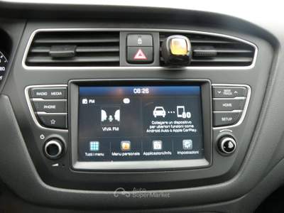 Hyundai i20 i20 II 2018 5p 1.2 mpi Advanced 75cv Grigio usata Treviglio