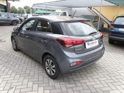 Hyundai i20 i20 II 2018 5p 1.2 mpi Advanced 75cv Grigio usata Treviglio