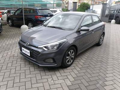 Hyundai i20 i20 II 2018 5p 1.2 mpi Advanced 75cv Grigio usata Treviglio