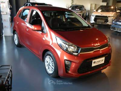 Kia Picanto Picanto III 2021 1.0 dpi Urban teckno pack Arancione usata Treviglio