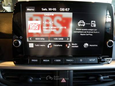 Kia Picanto Picanto III 2021 1.0 dpi Urban teckno pack Arancione usata Treviglio