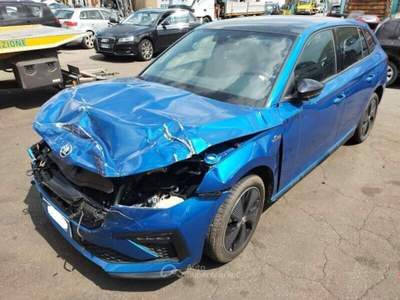 Skoda Scala DSG Monte Carlo Blu/Azzurro usata Ferrara
