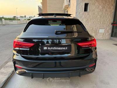 Audi Q3 SPB SPORTBACK 35 TDI S tronic S line edition TETTO Nero usata Carovigno