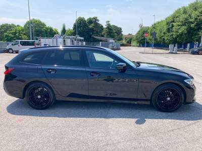 BMW Serie 3 318d 318 318d 48V Touring Nero usata Maserà di Padova