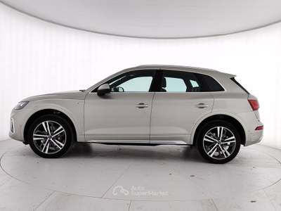 Audi Q5 II 2020 50 3.0 tdi mhev 48V S line quattro tiptronic Grigio usata Caserta
