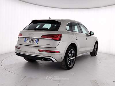 Audi Q5 II 2020 50 3.0 tdi mhev 48V S line quattro tiptronic Grigio usata Caserta