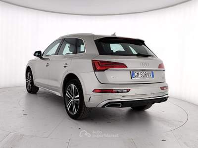 Audi Q5 II 2020 50 3.0 tdi mhev 48V S line quattro tiptronic Grigio usata Caserta