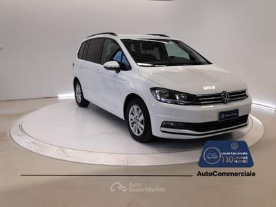 Volkswagen Touran 2.0 TDI SCR Business DSG Bianco usata Bologna