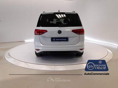Volkswagen Touran 2.0 TDI SCR Business DSG Bianco usata Bologna
