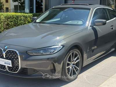 BMW Serie 4 430d 430d Coupe mhev 48V xdrive Msport auto *TETTO, HARMAN KARDON, PROMO AZZURRA* Grigio usata Suzzara