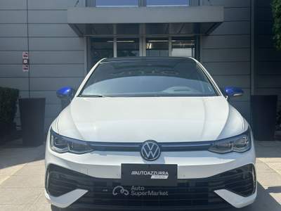 Volkswagen Golf 2.0 TSI R 20 Years 4Motion 333cv dsg *TETTO, 19", HEAD-UP, MATRIX PROMO AZZURRA* Bianco usata Suzzara