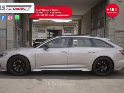 Audi A7 AUDI A6 RS6 AVANT 4.0 TFSI V8 QUATTRO TITRONIC ANNO 2022 Argento usata Torino