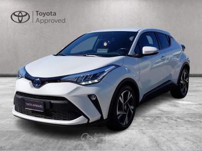Toyota C-HR 1.8H (122CV) E-CVT Lounge Bianco usata Cagliari