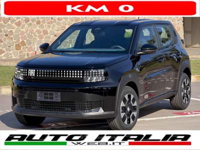 Fiat Grande Panda KM0 HYBRID 110CV ICON AUTOMATICA+NAVI WIFI+PDC Nero usata Civitavecchia