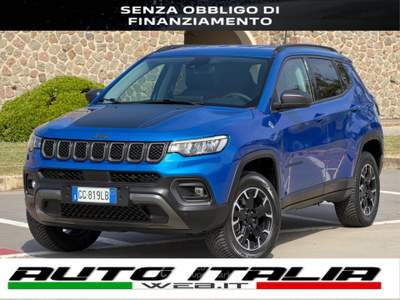 Jeep Compass 240CV PHEV 4XE TRAILHAWK+VIRTUAL+RCAM+2PDC Blu/Azzurro usata Civitavecchia