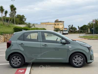 Kia Picanto 1.0 GDi KM0 URBAN+NAVI+CARPLAY+RCAM+PDC Verde usata Civitavecchia